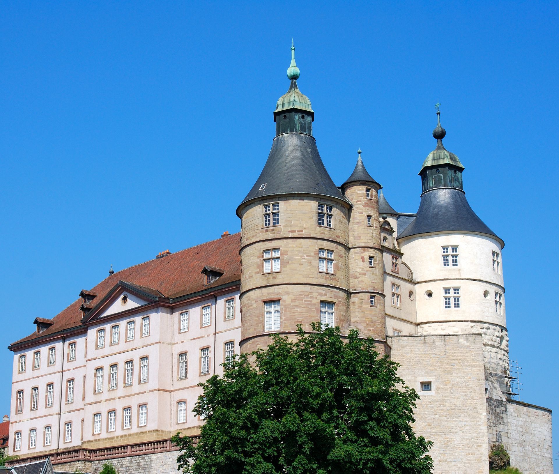 Château des ducs de Wurtemberg à Montbéliard.