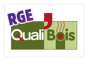 Logo de la certification RGE QualiBois.