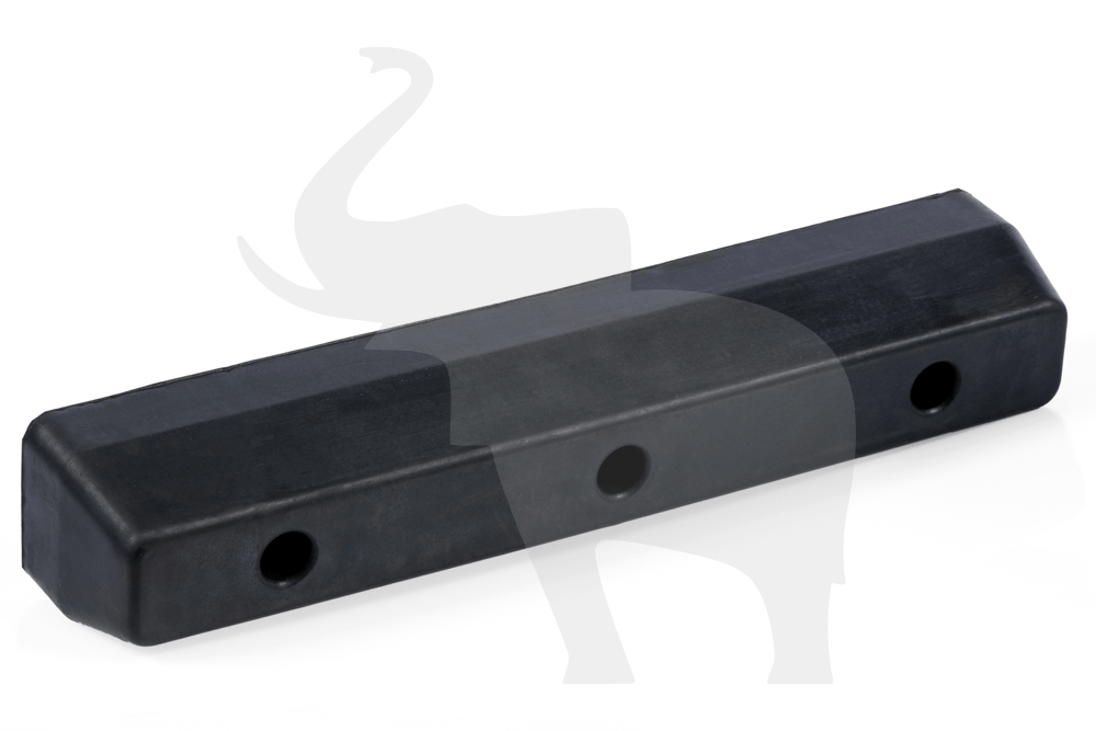 Butoir long en caoutchouc