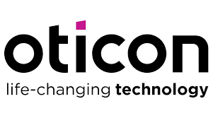 Das Logo von Oticon steht für ein lebensveränderndes Technologieunternehmen.