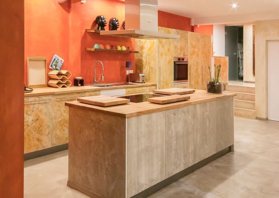 Mama Africa-Küche im Hotel vom No1 Lifestyle Store
