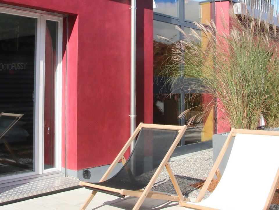 James Bond-Zimmerdachterrasse im Hotel vom No1 Lifestyle Store