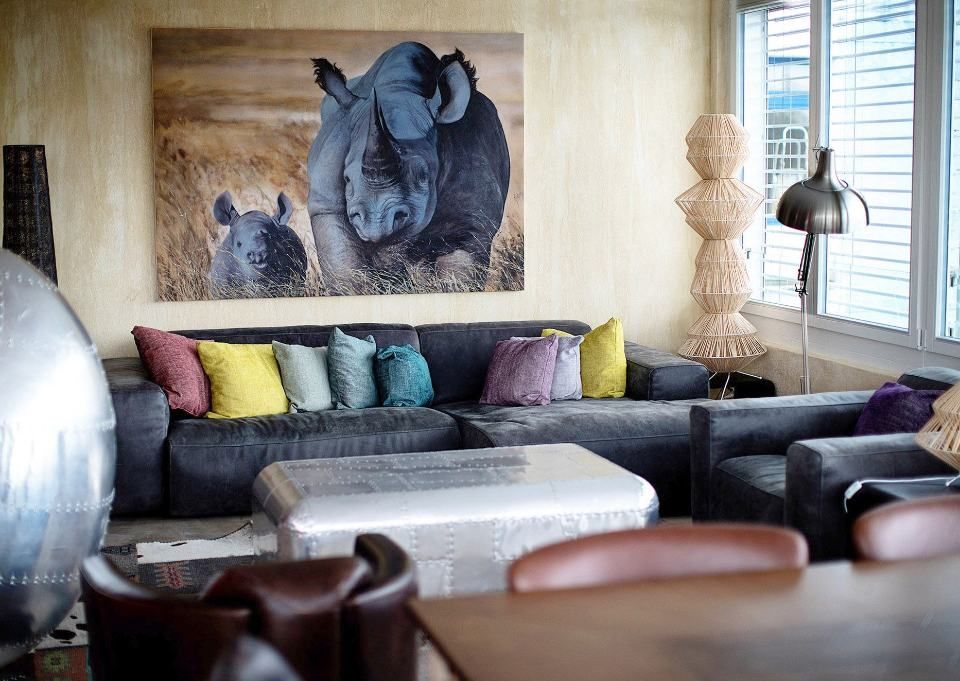 Mama Africa-Wohnzimmer im Hotel vom No1 Lifestyle Store