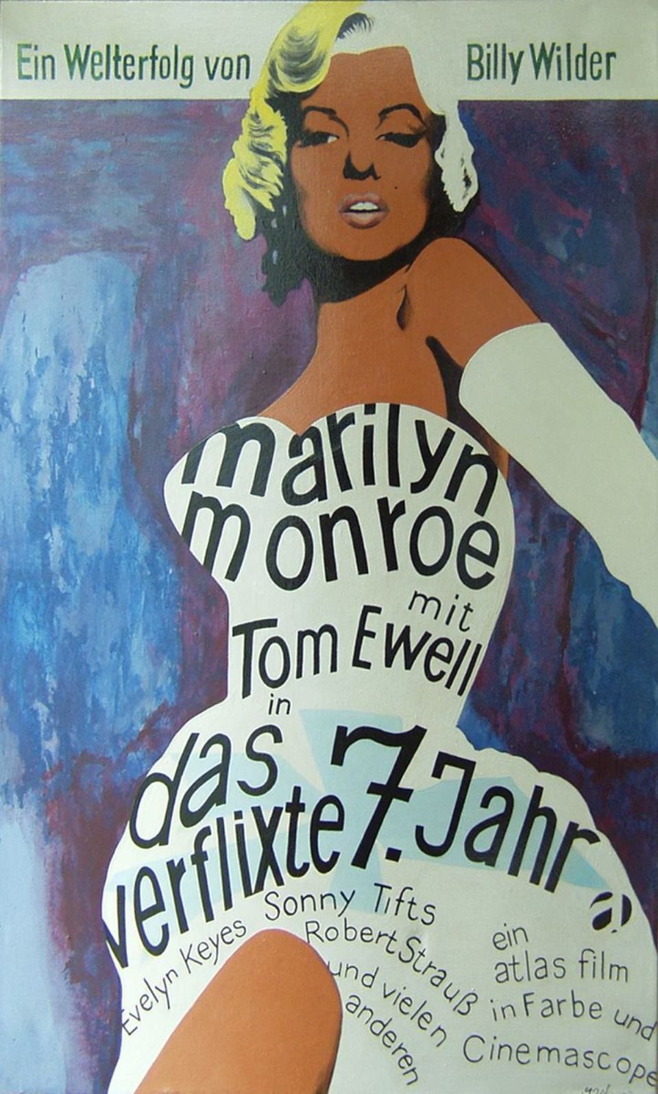 Gemälde von Marily Monroe, No1 Lifestyle Store