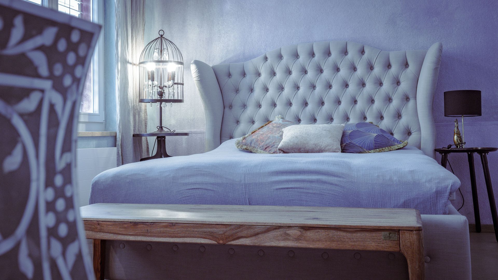 Dekoriertes Wohnzimmer