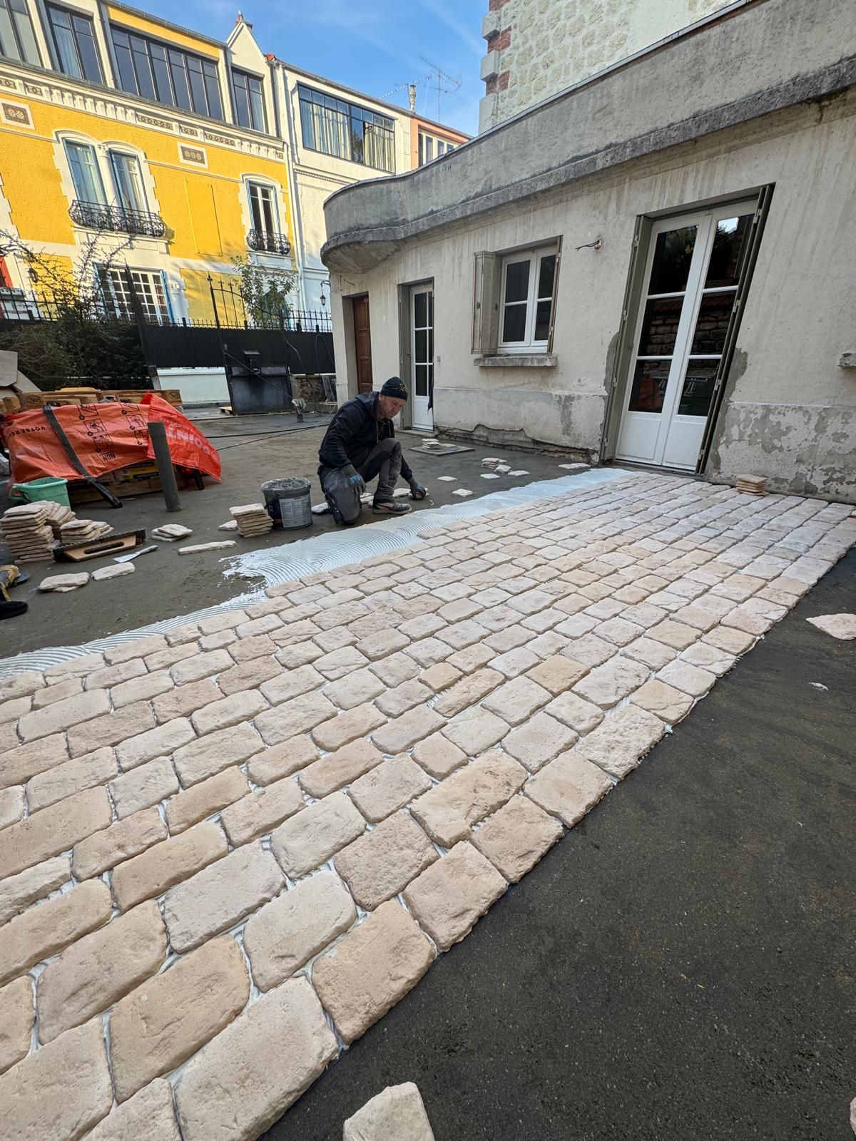 Pavés d'allée