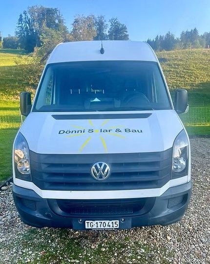 Unternehmensfahrzeug von Dönni Solar & Bau