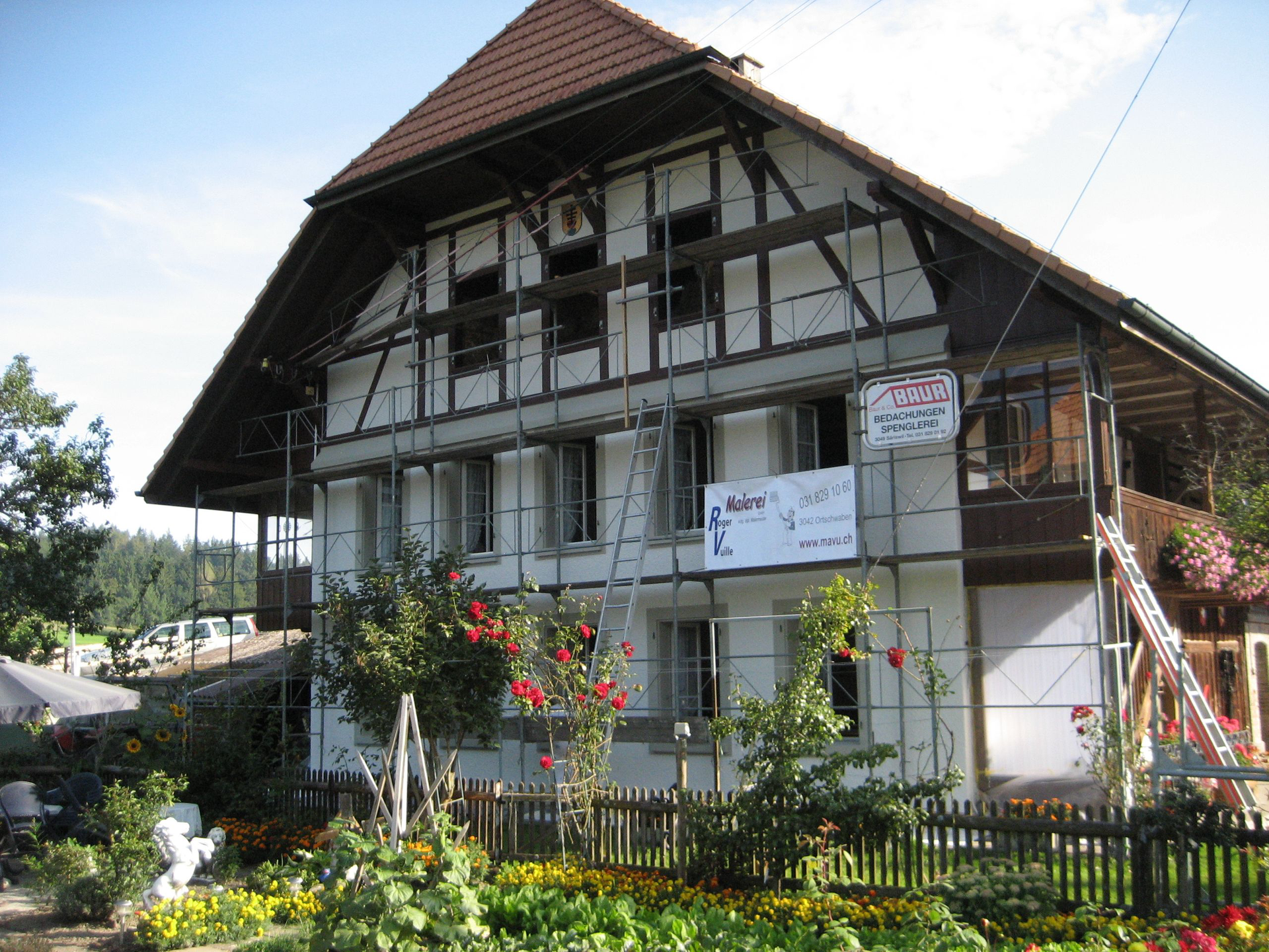 Fassade - Malerei Roger Vuille GmbH - Meikirch