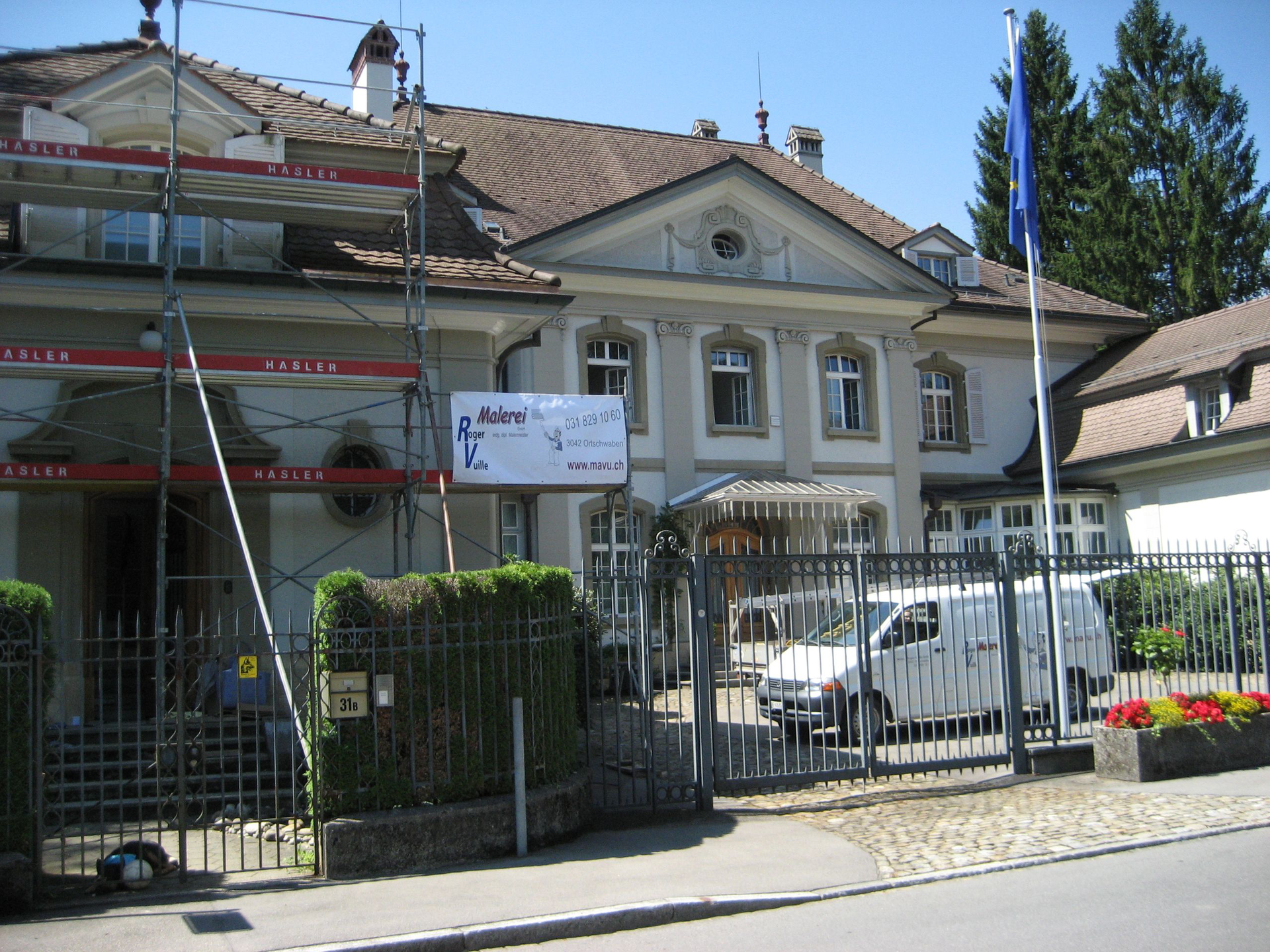 Fassade - Malerei Roger Vuille GmbH - Meikirch