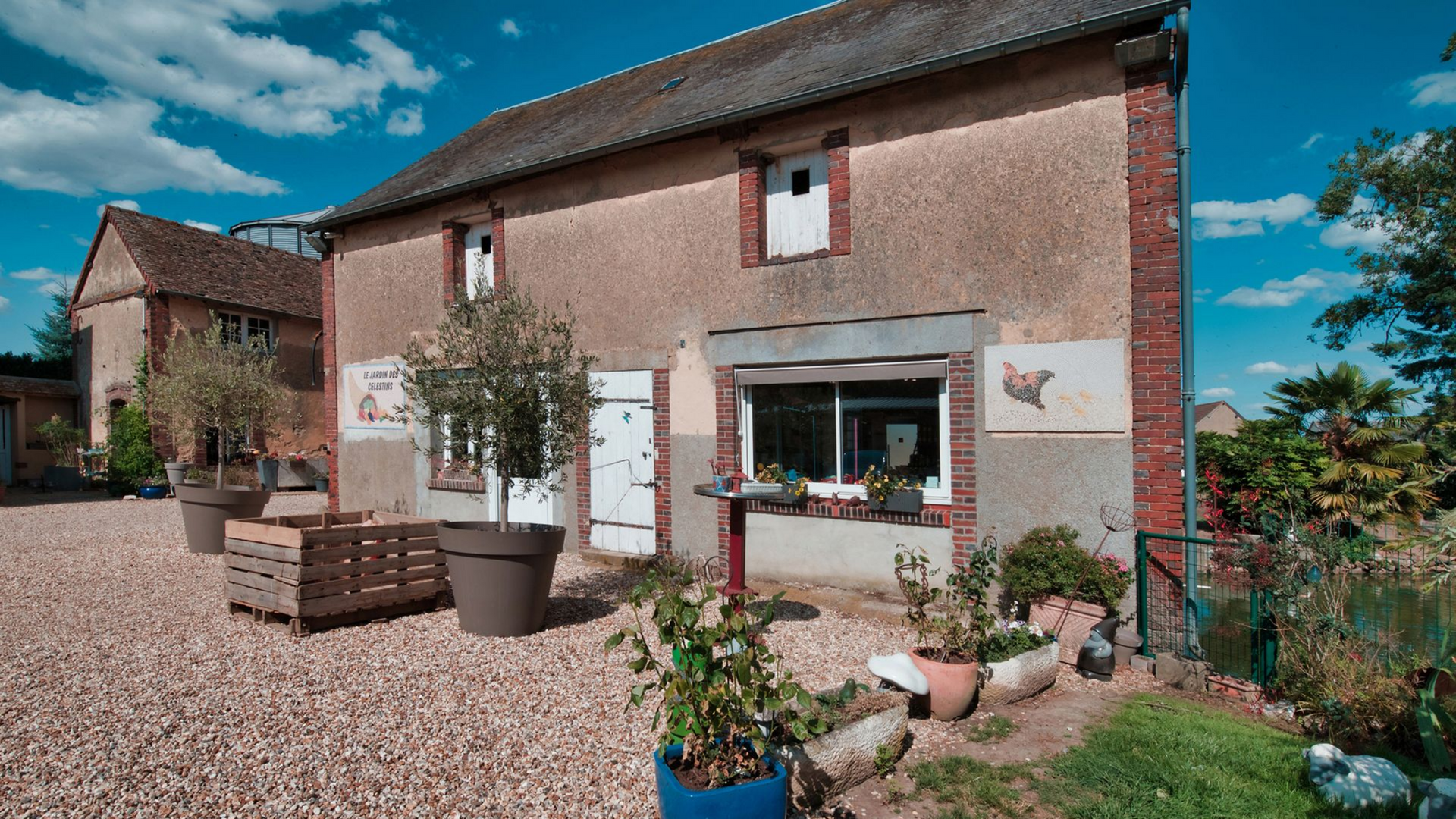 Boutique de l'entreprise les Jardins des Célestins.