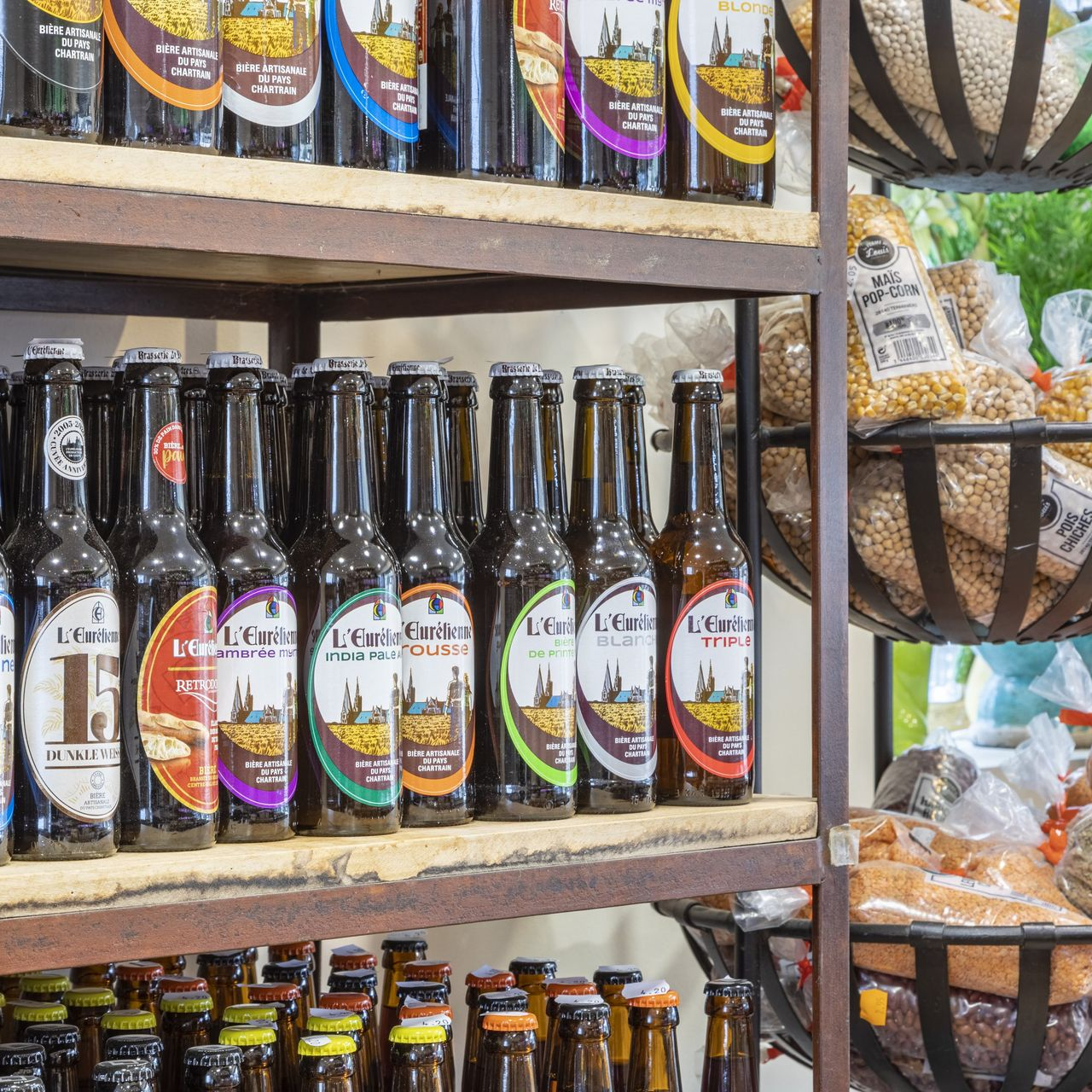 Bières artisanales.