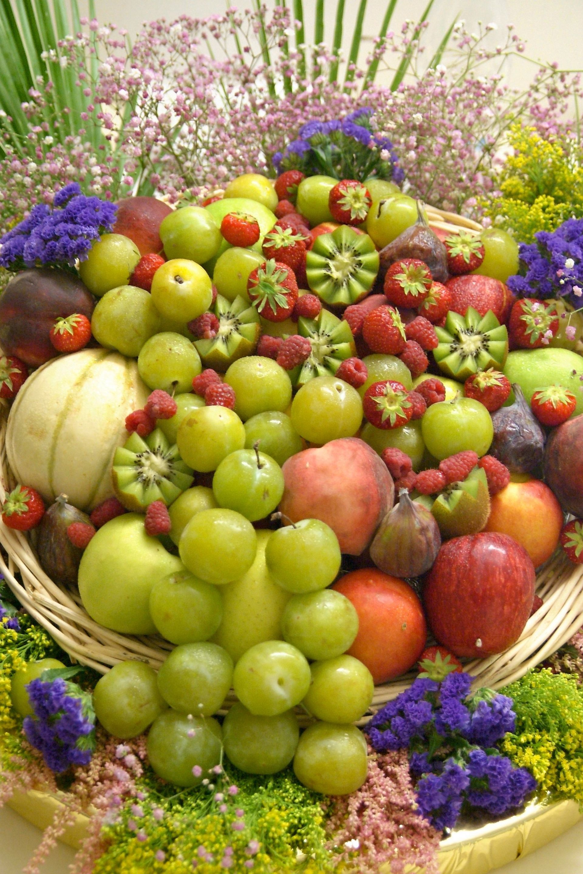 Corbeille de fruits.