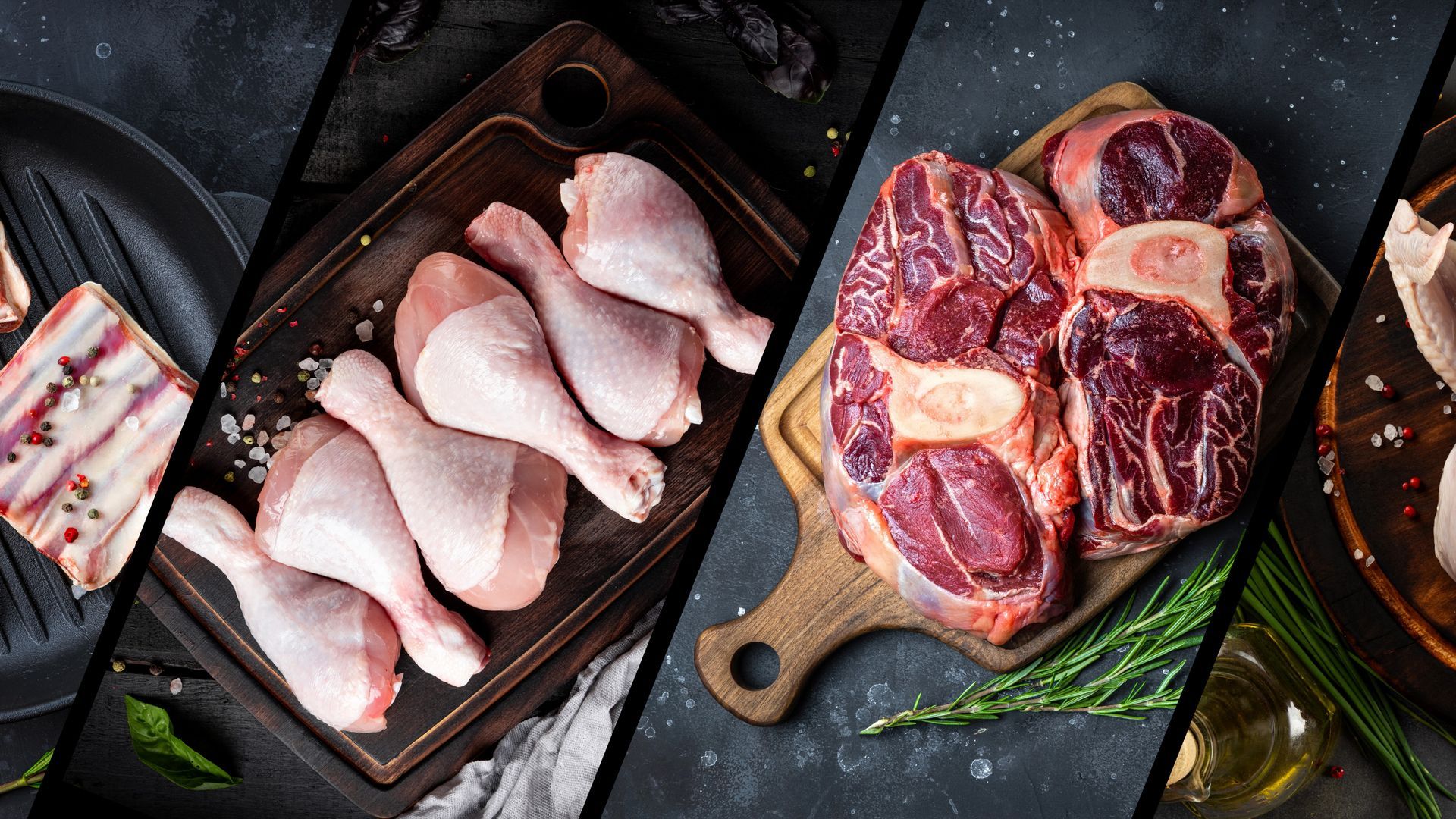 Plats de viande et volaille.