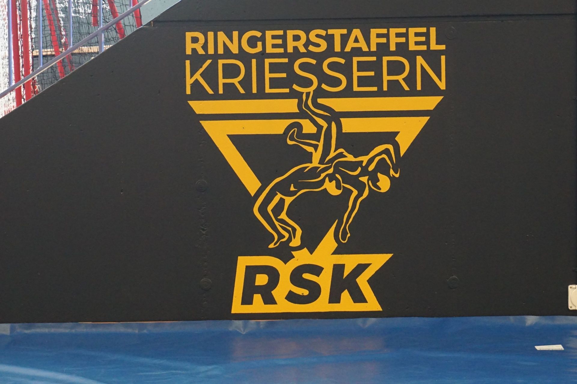 Beschriftung Ringerstaffel Kriessern