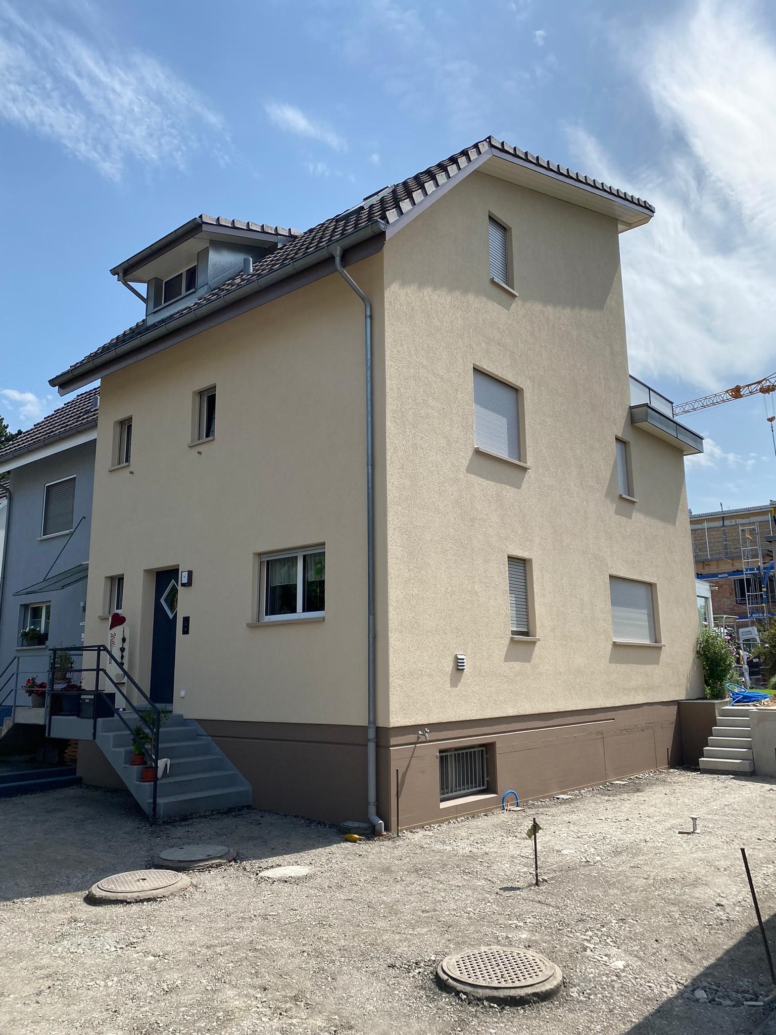 Neugestaltung Fassade Heerbrugg