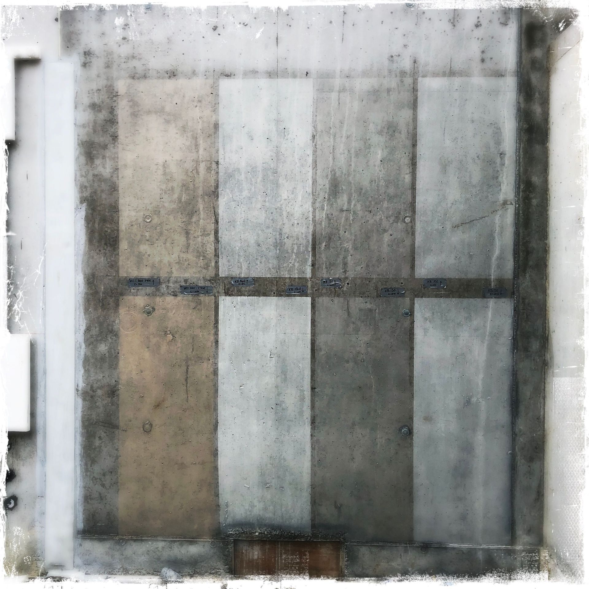 Betonlasur Bemusterung, Balgach