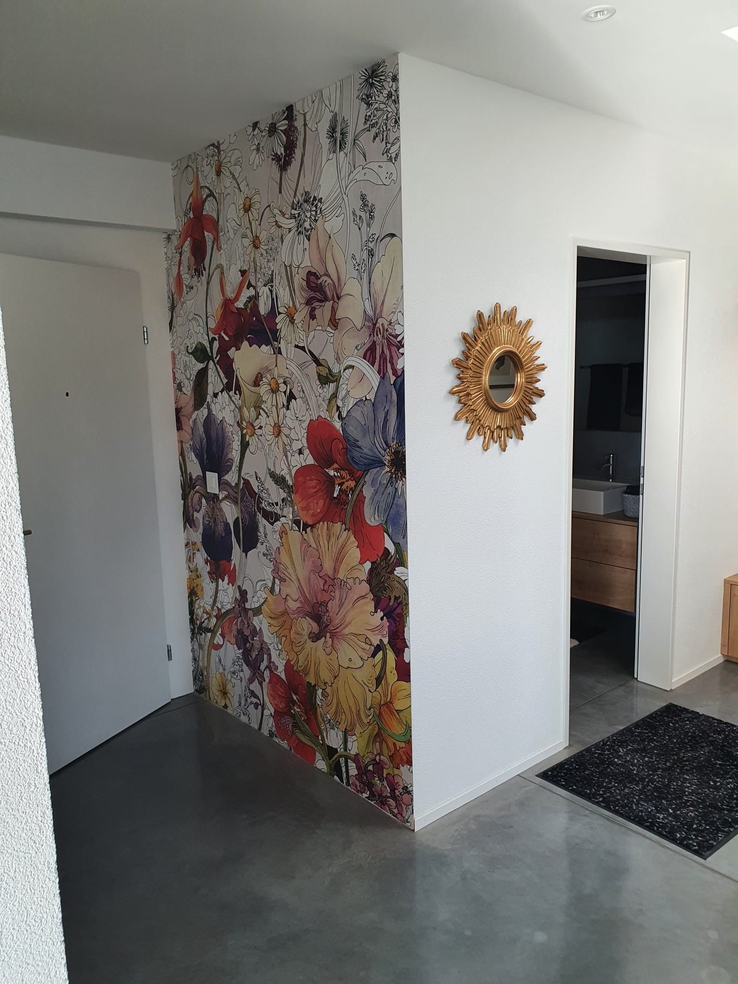 Tapete im Eingangsbereich, Altstätten