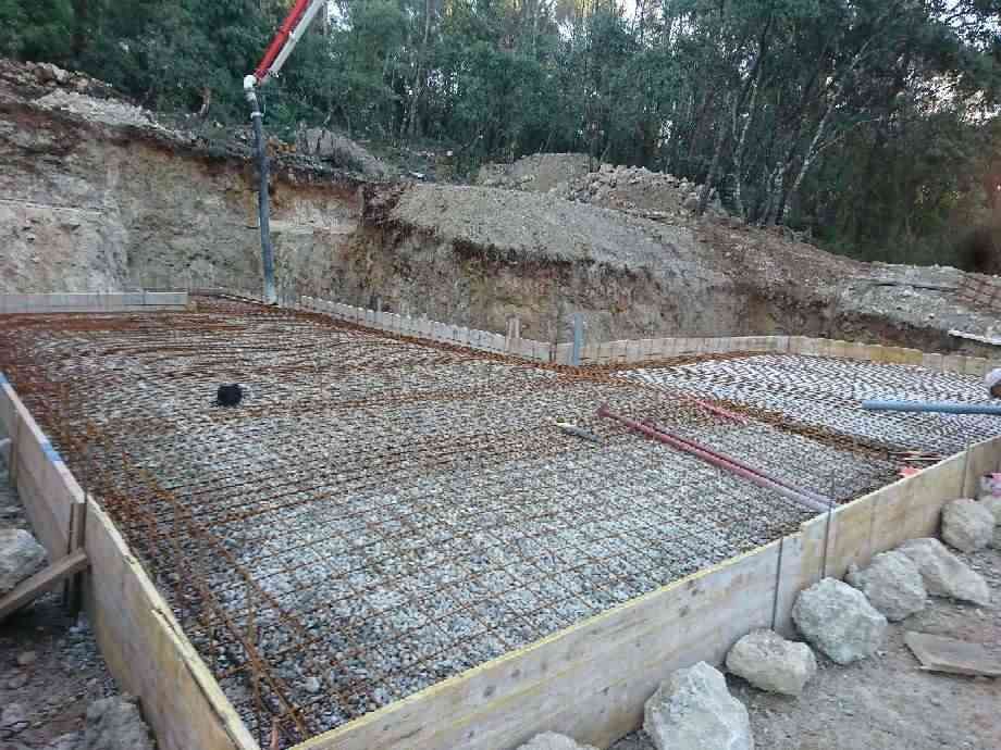 Empierrement et armatures