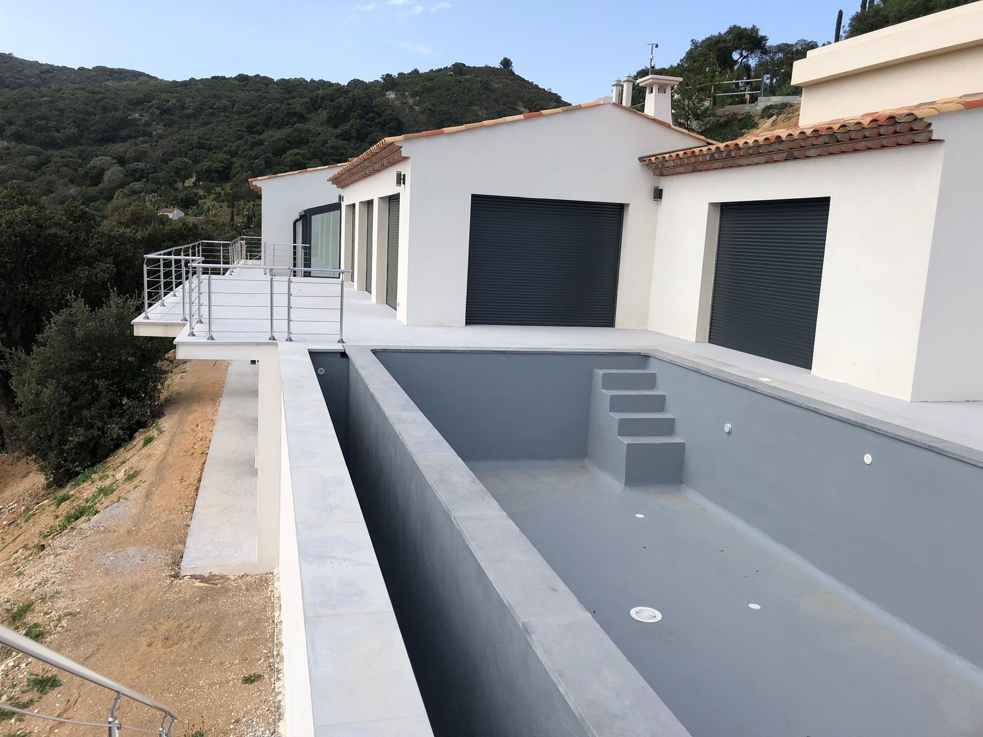 Piscine en maçonnerie