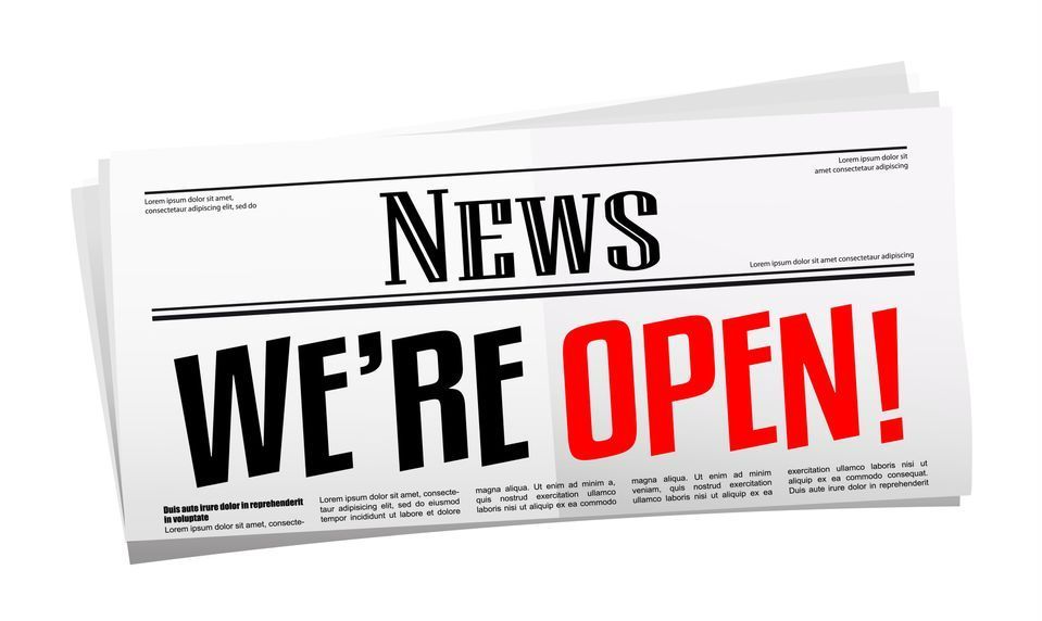 Une d'un journal en anglais indiquant 