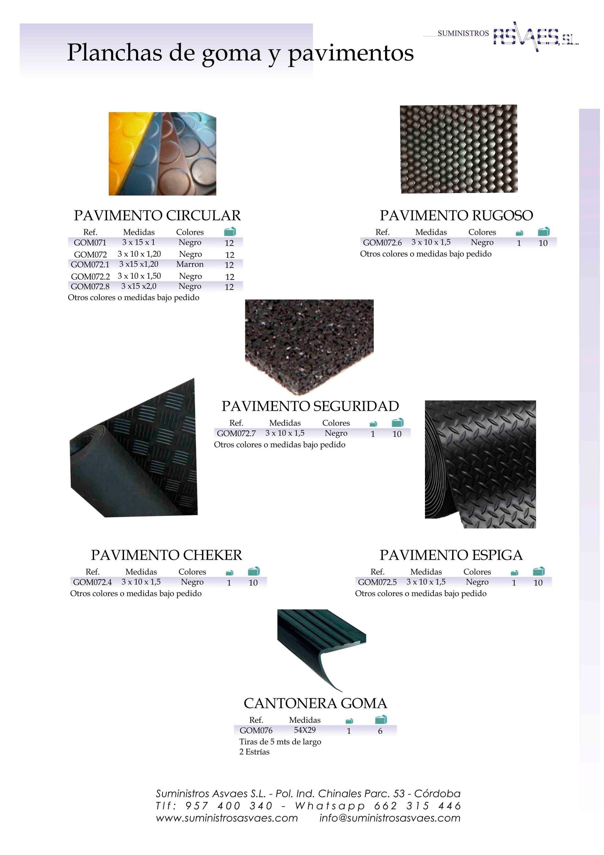 Hay muchos tipos diferentes de alfombras en esta página.