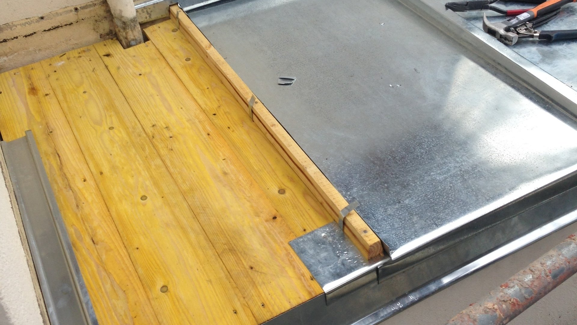 Travaux de zinguerie