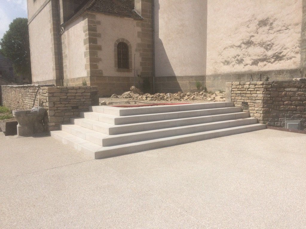 M.V.G - Escaliers pour église