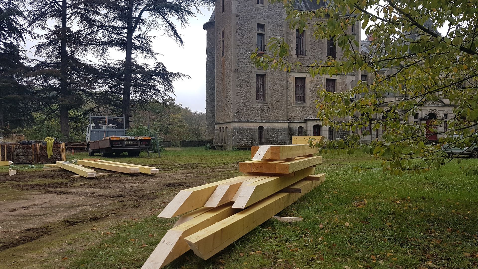 Nouvelle charpente | M.V.G