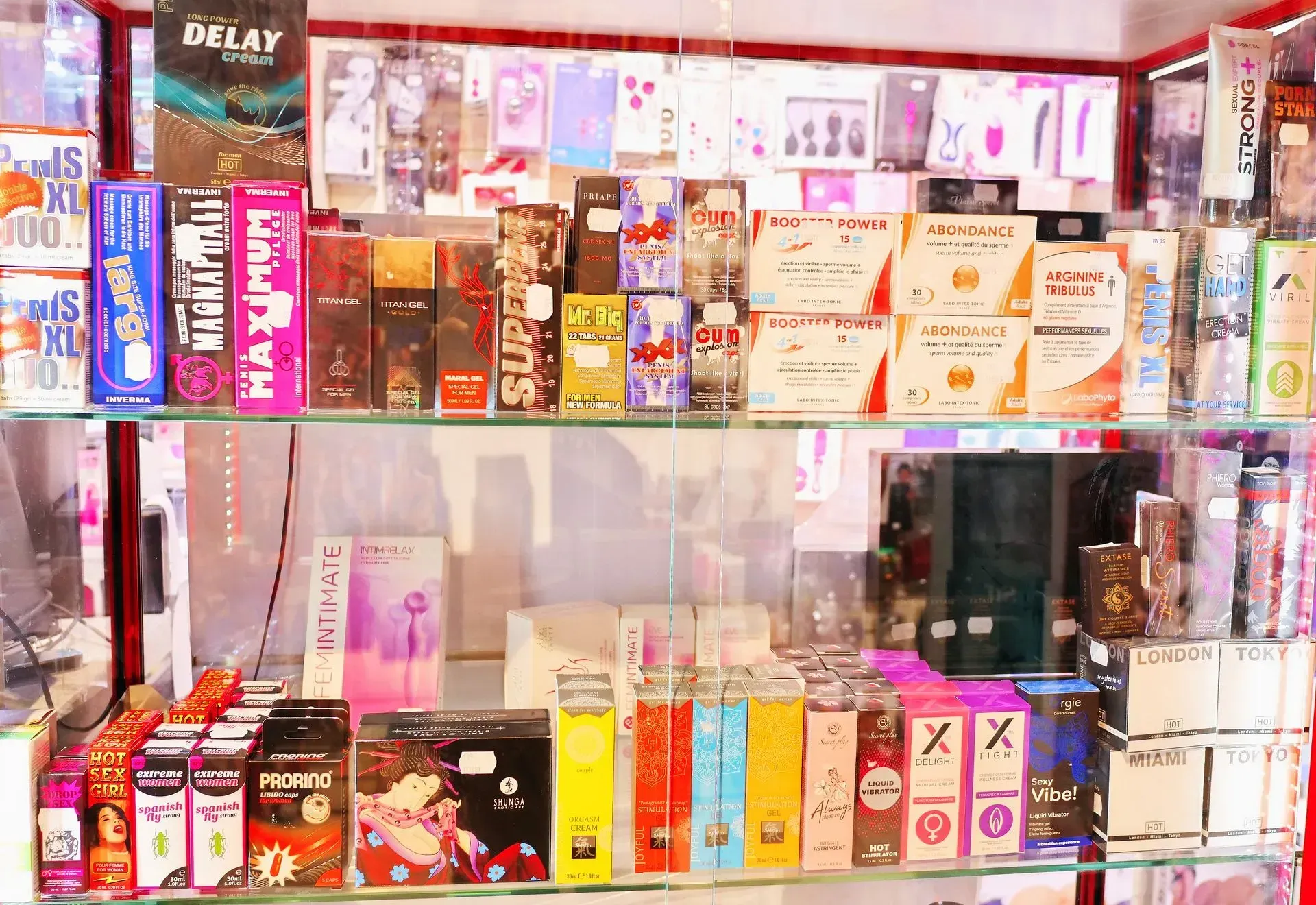 Rayon des huiles de massage