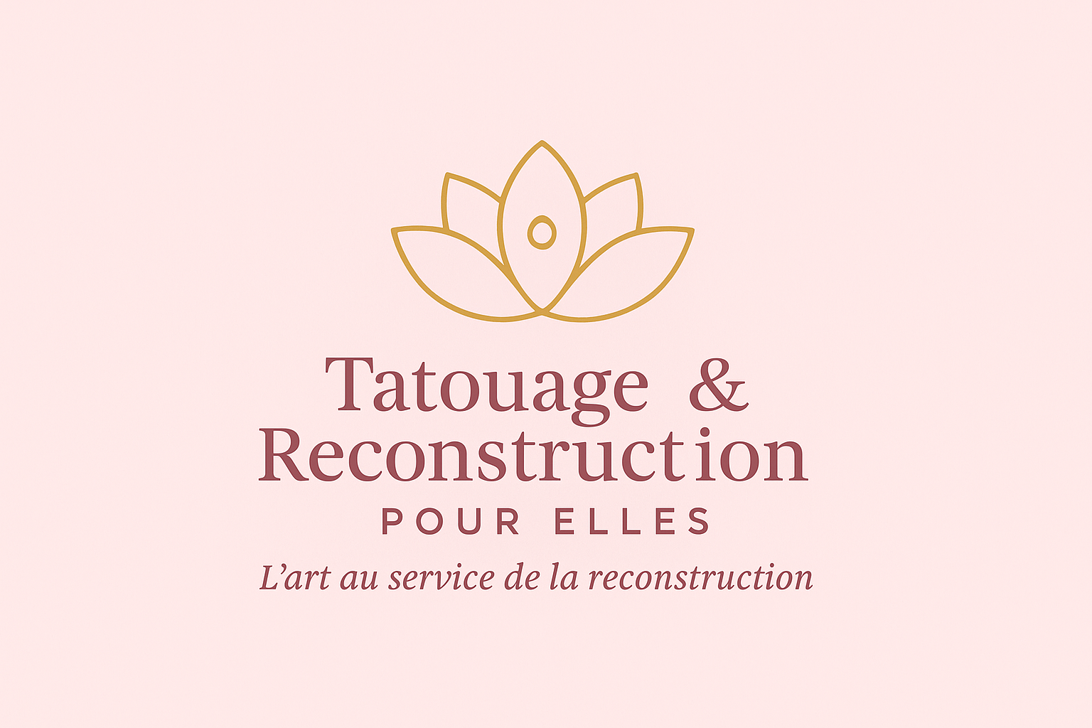 Logo Tatouage & Reconstruction POUR ELLES