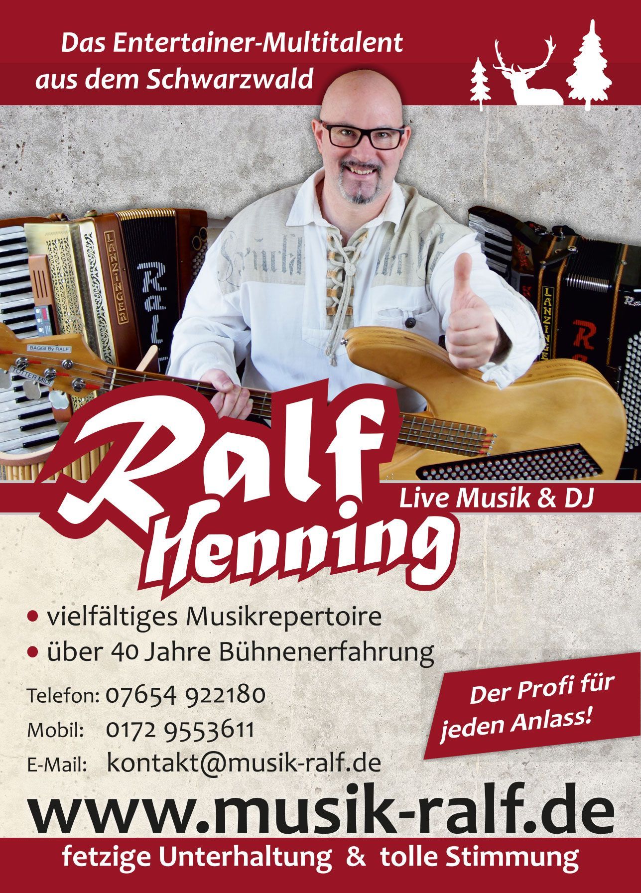 Ralf Henning Musiker Schwarzwald