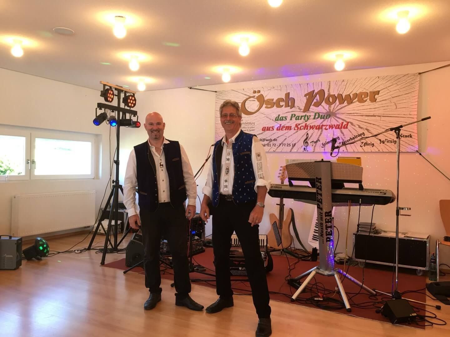 Ösch Power Musikband Schwarzwald