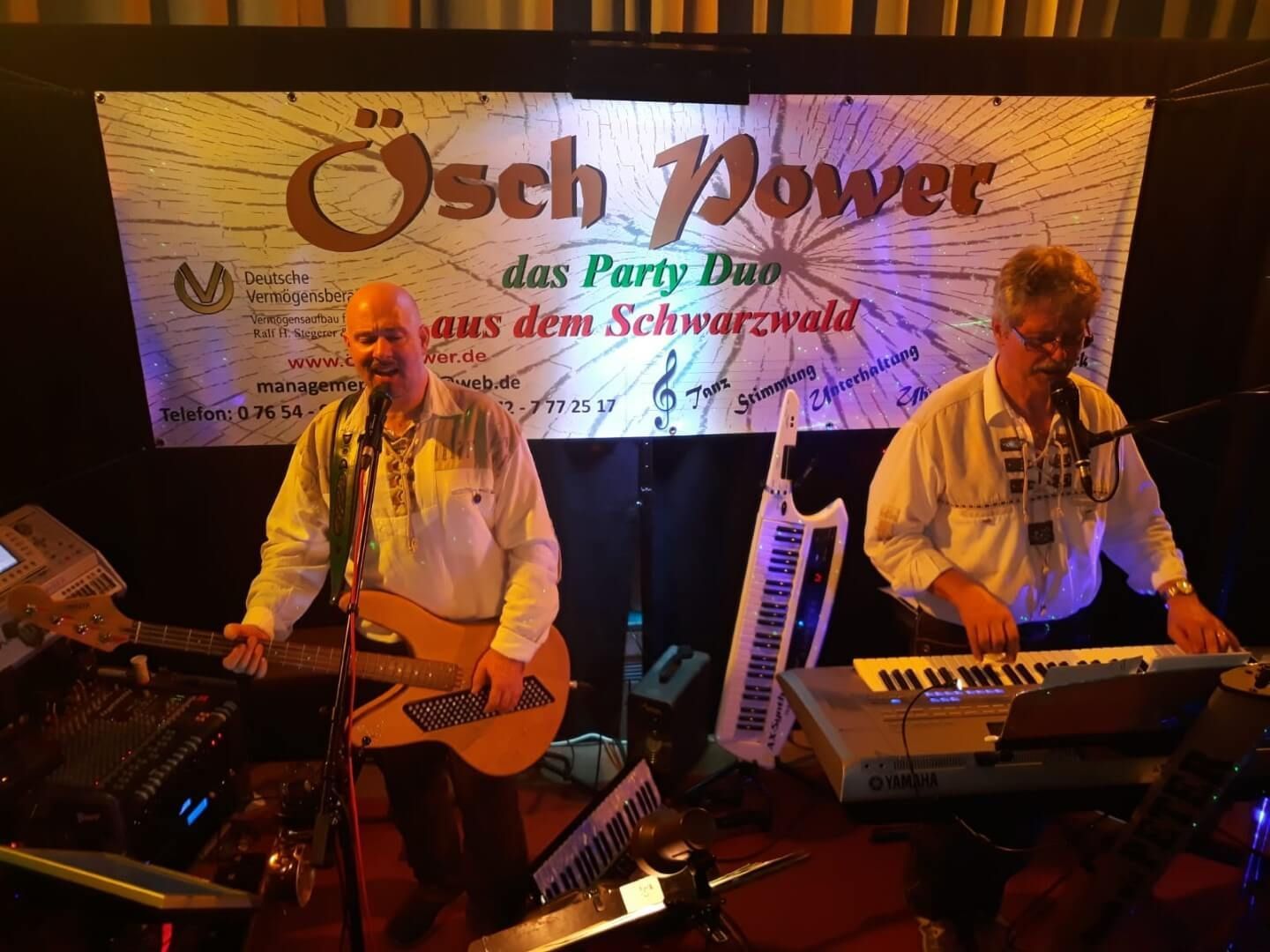 Ösch Power Musikband Schwarzwald