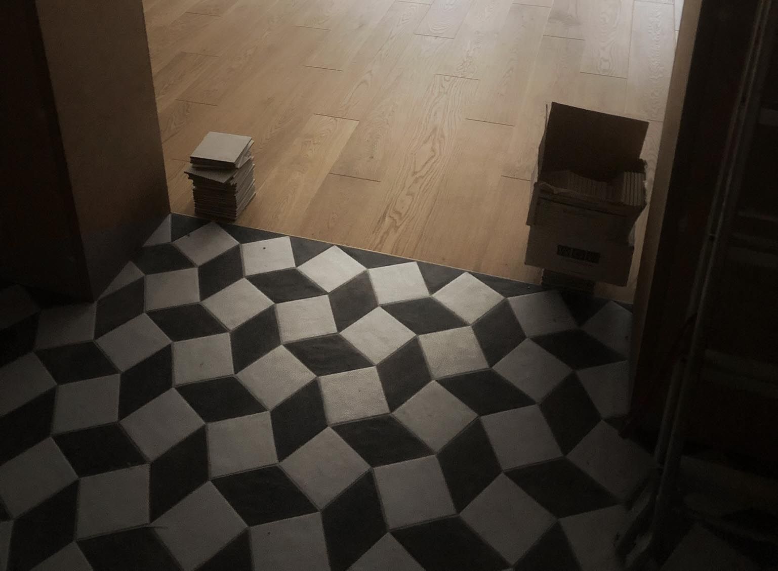 Seuil de porte avec finition impeccable