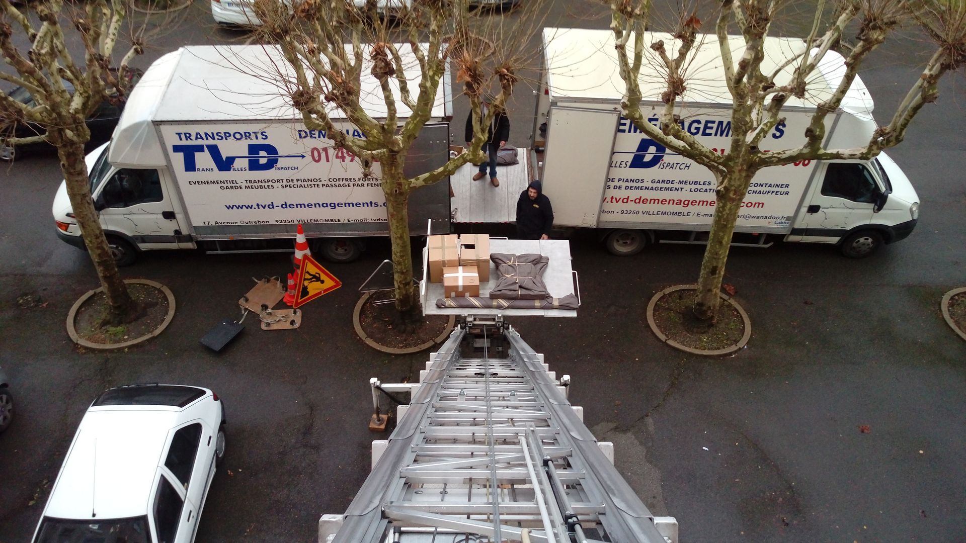 Déménagement en hauteur