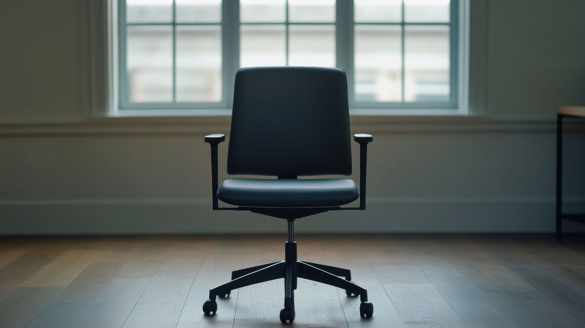 Une chaise dans un bureau