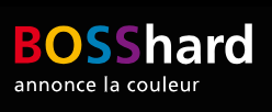 Les Couleurs Infinies, entreprise de peinture à Neuchâtel, travaille avec des marques de confiance, comme Bosshard