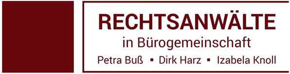 ein Logo für Rechtsanwälte in Bürogemeinschaft
