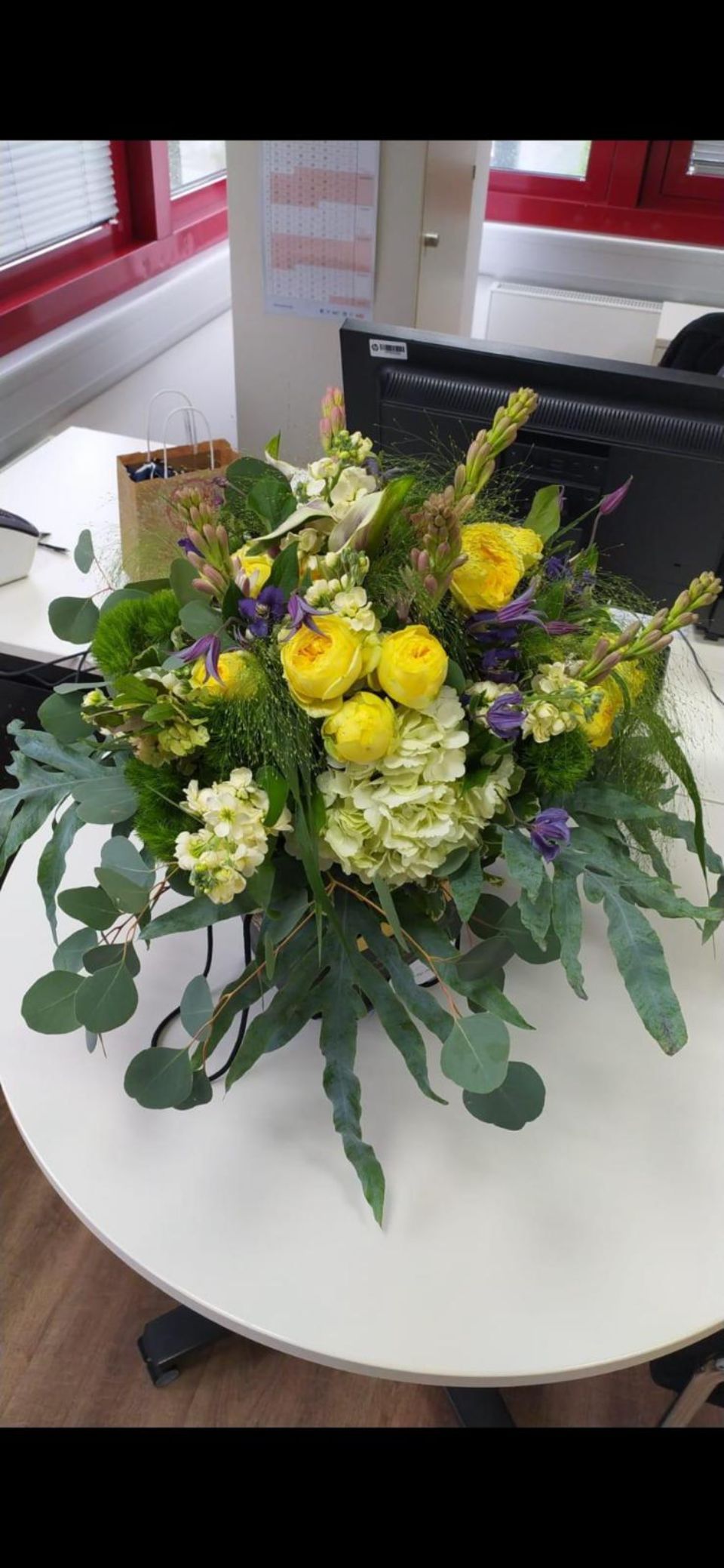 Blumen Kühnlein am Südfriedhof Blumengesteck