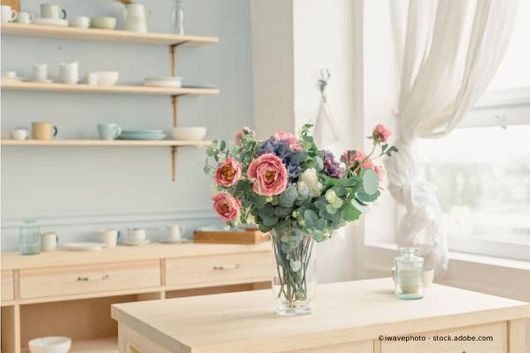 Blumen Kühnlein am Südfriedhof Blumenstrauß in einer Vase