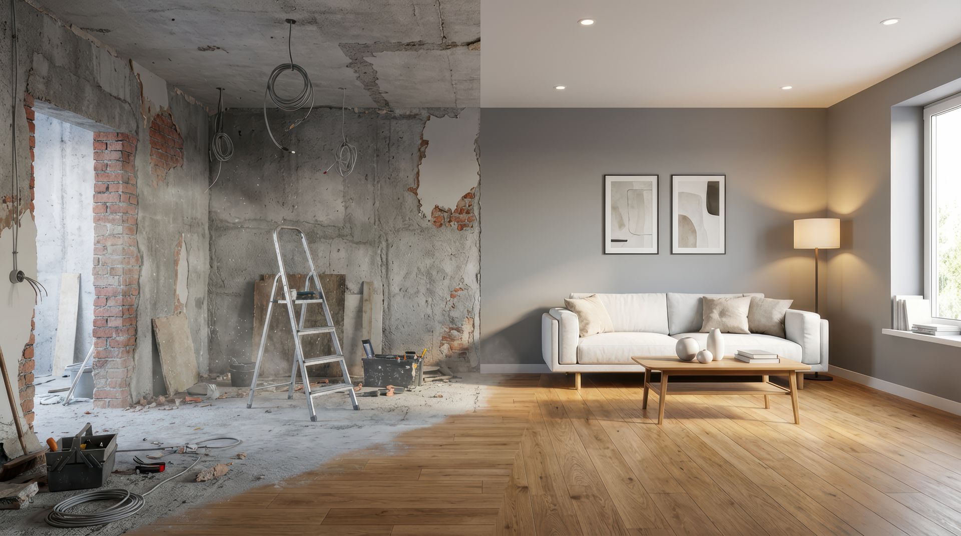 A + P Föllmi Gipser Maler AG Wohnzimmer