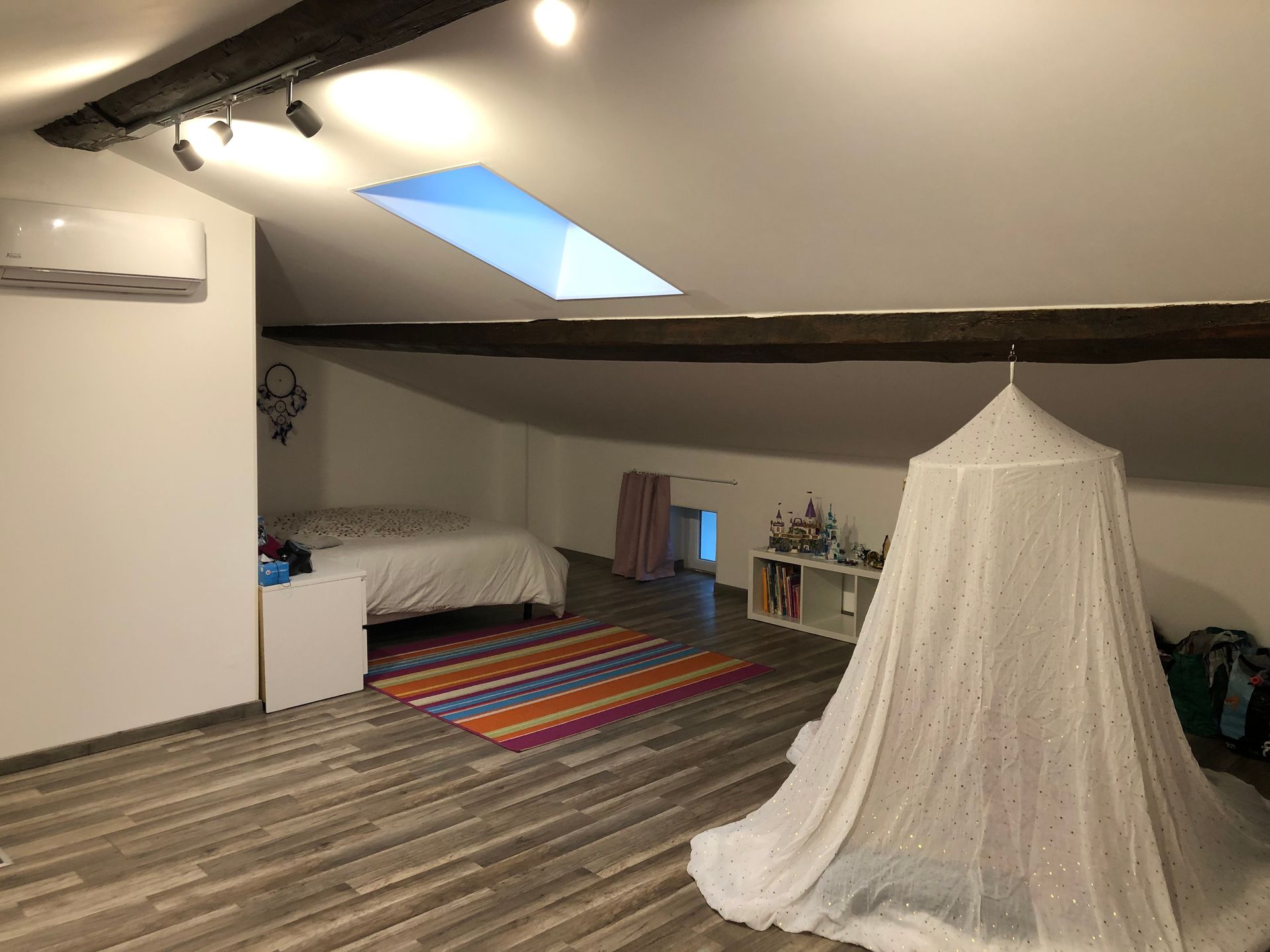 Après aménagement des combles