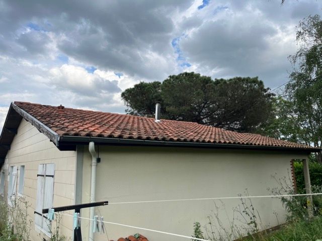 Toiture avant travaux