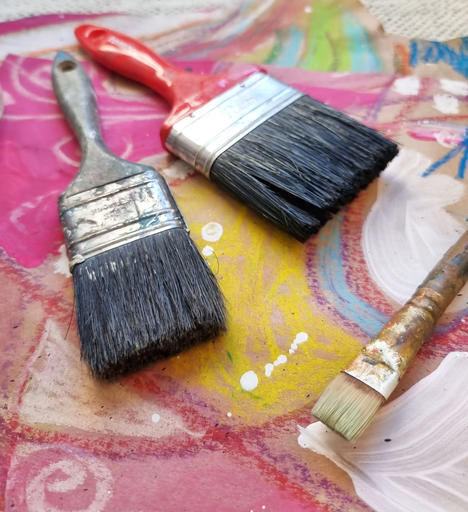 Intuitiivisen maalaamisen ilta,
Teema: POLKU