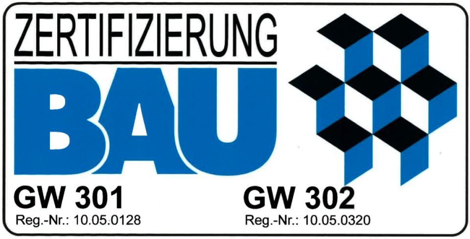 Zertifizierung Bau GW301 und GW302