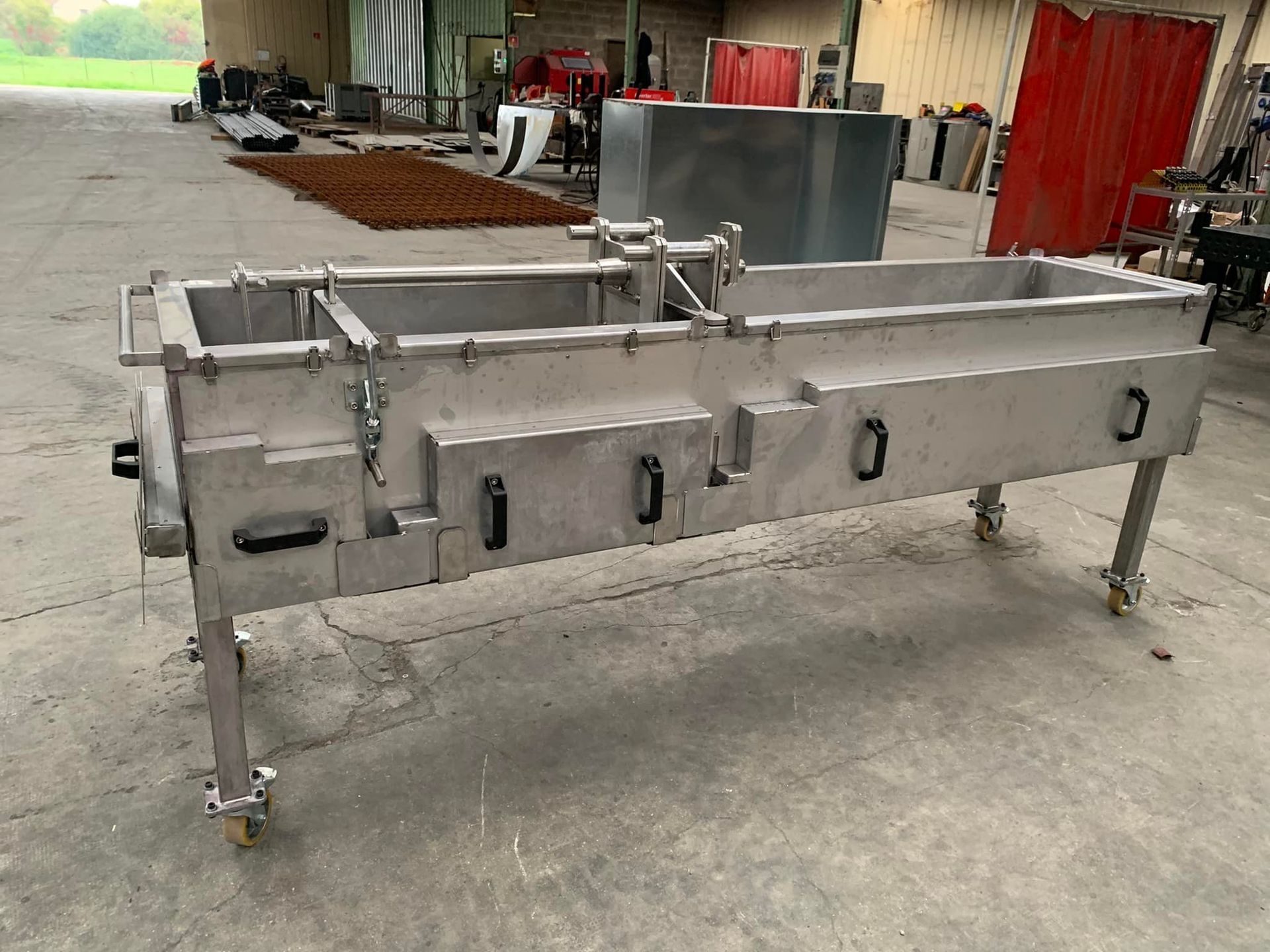 Fabrication d'une machine industrielle