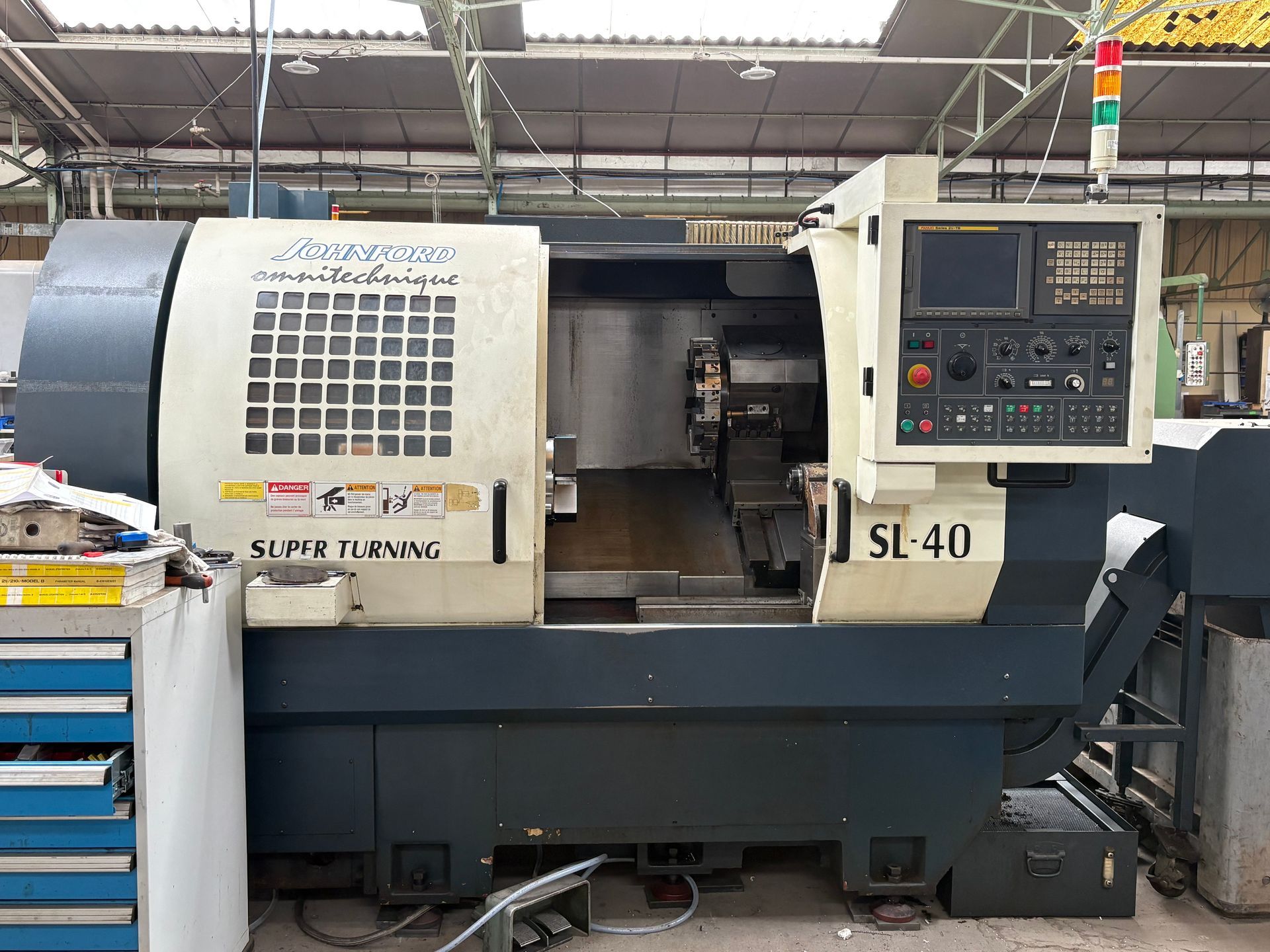 Nos machines pour l'usinage (fraisage, clavetage , tournage)