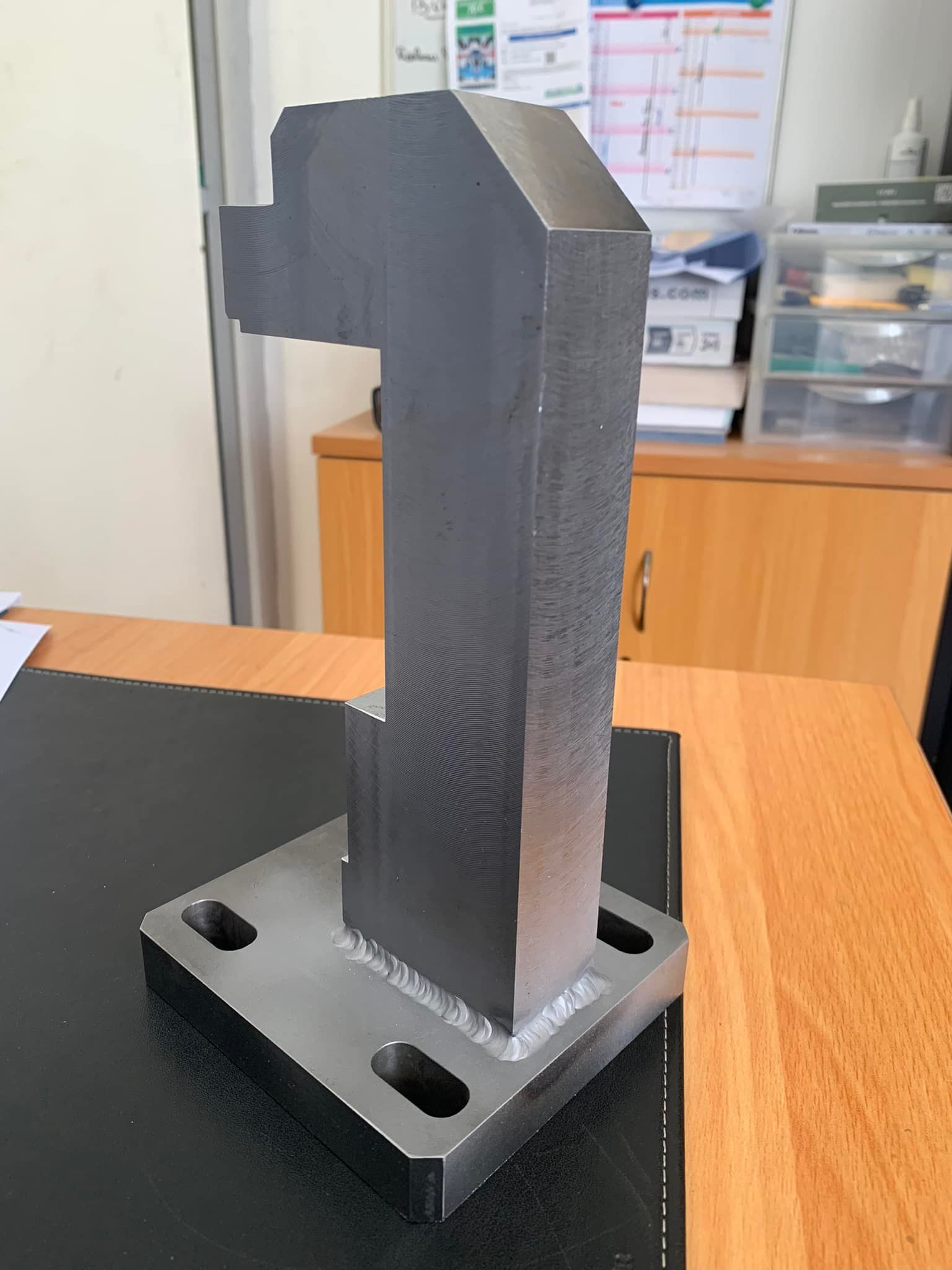 Pièce industrielle soudée