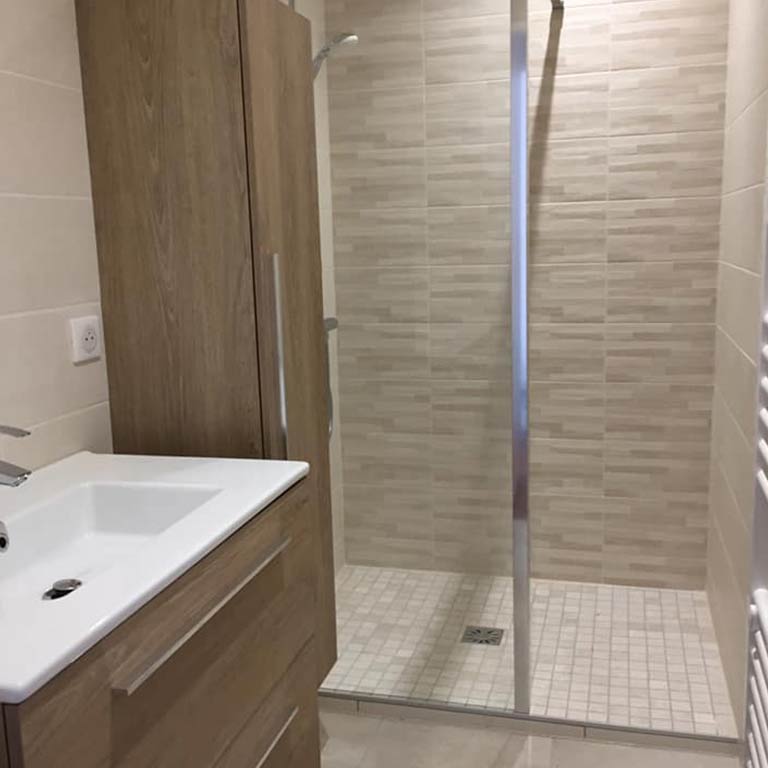 Installation de salle de bains