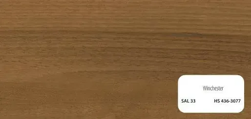 Primer plano del patrón de vetas de la madera, probablemente usado como fondo o textura. Una pequeña etiqueta blanca en la parte inferior derecha ofrece información sobre el patrón.